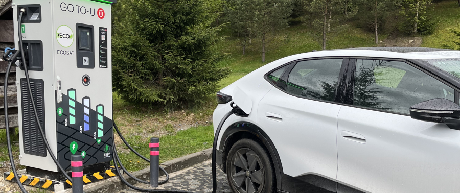 7 new EV charging stations at Bukovel