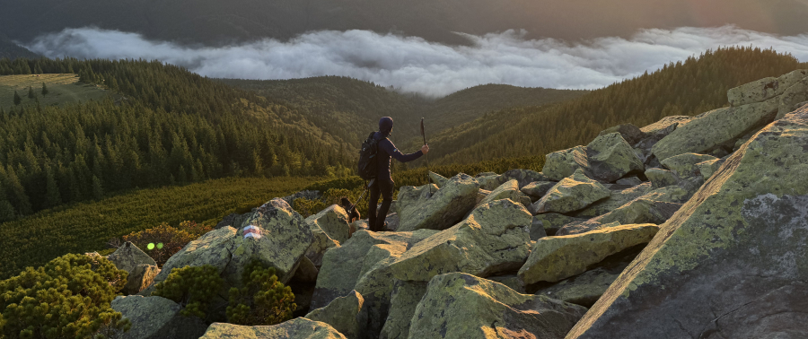Hiking ambassadors and tourism at Bukovel