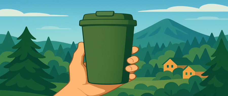 5% off coffee/tea with your own cup