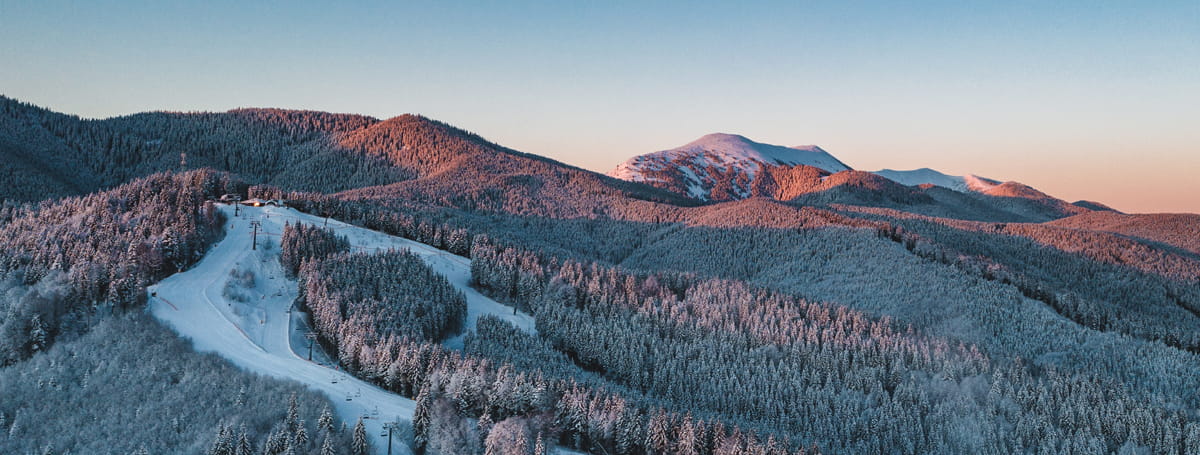 Вечірнє катання в Bukovel