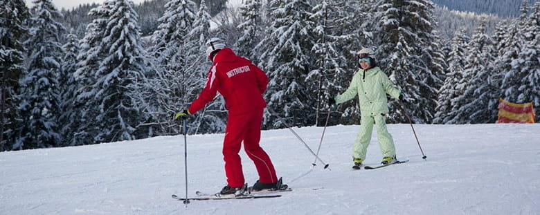 30% off ski school coaching!