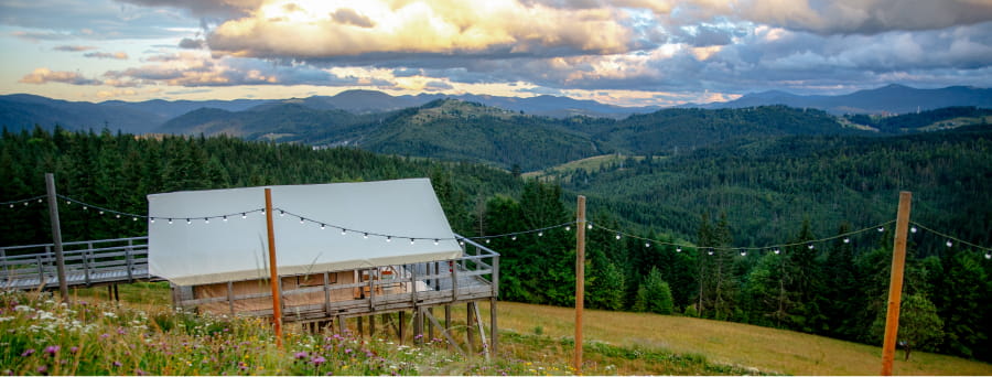 Bukovel Glamping now open: Relax in nature!