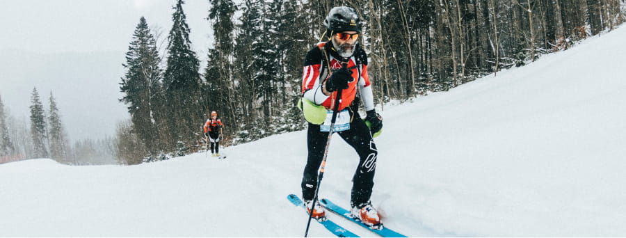 Concurs de schi alpinism la Bukovel