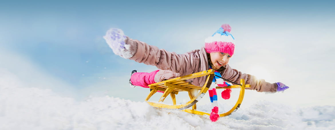 Tobogganing at Bukovel!