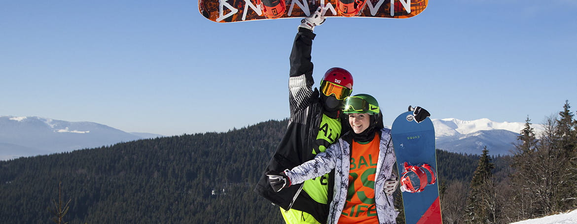 Free ski-bus transfers