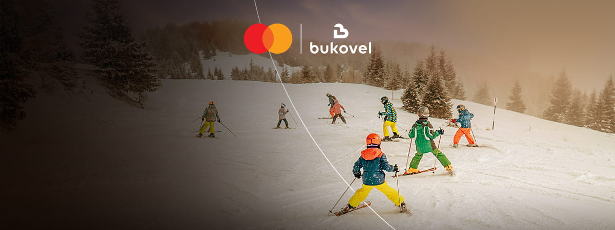 Знижки на заняття в лижній школі з Mastercard