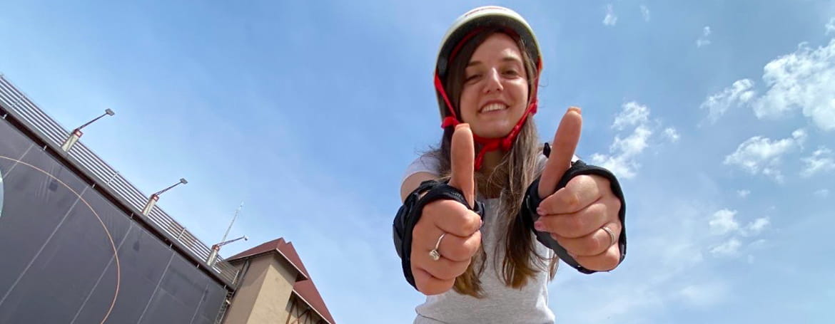New attraction at "Bukovel" - roller skating!