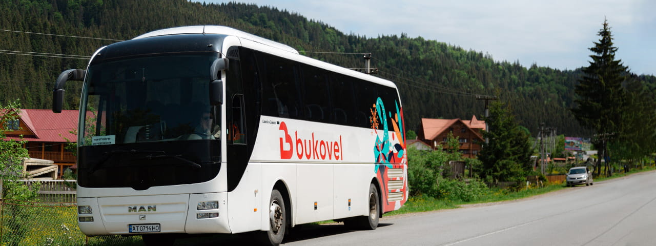 Transferuri cu autocarul "Tatariv – Bukovel"